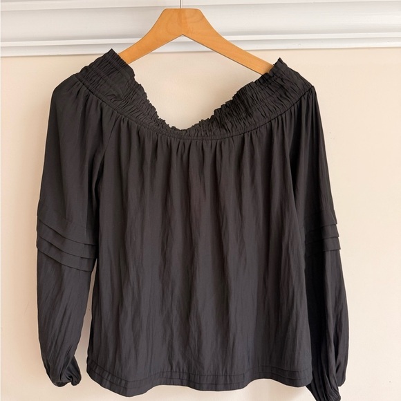 Ramy Brook Tops - Ramy Brook Black Off Shoulder Blouse Sz XS